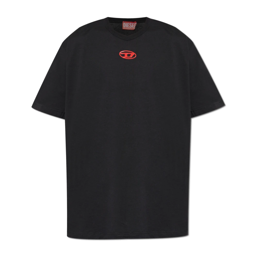 Diesel - Tops > T-Shirts - Black - Diesel - Modalova