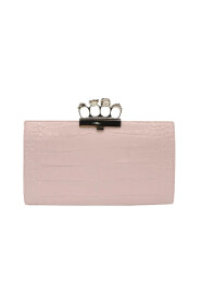 Pre-owned Leder clutches
