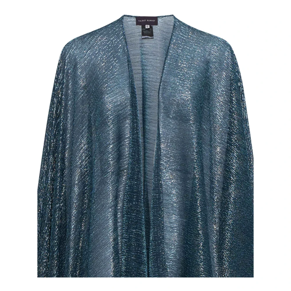 Talbot Runhof Stijlvolle Jassen Collectie Blue Dames