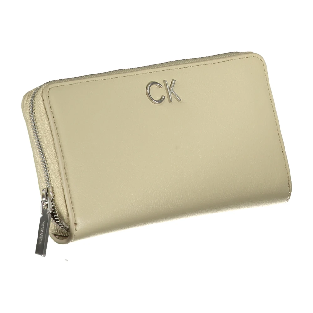 Calvin Klein Beige Portemonnee met RFID-blokkering Beige Dames