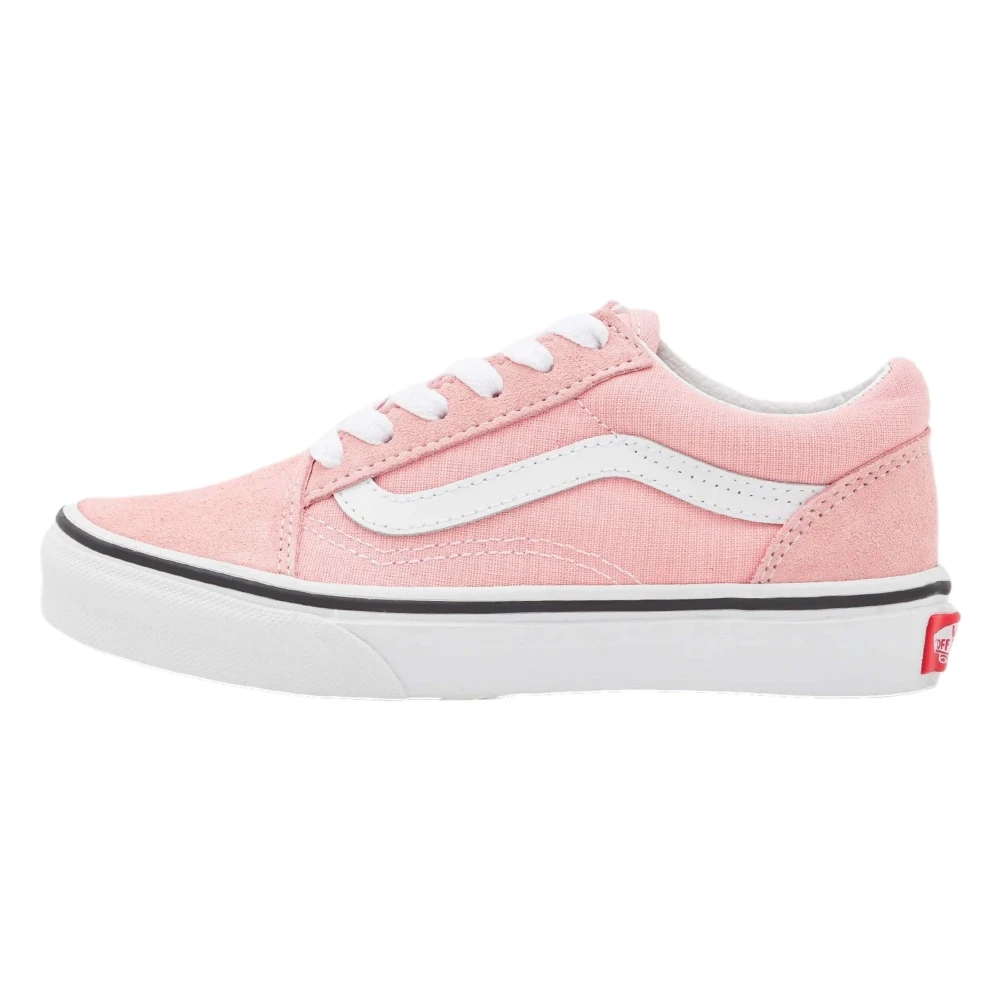 Vans Girls Pink Uy Old Skool Trainersfor Kids Size 27 Eu