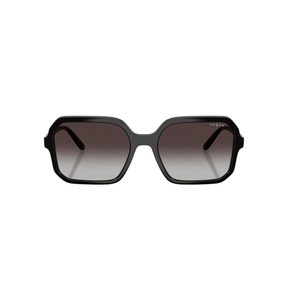 Vogue Eyewear Black/Grey Vo5696s W44/8G Woman Sunglasses Nylon Squared Normal Nuanced - Image 3