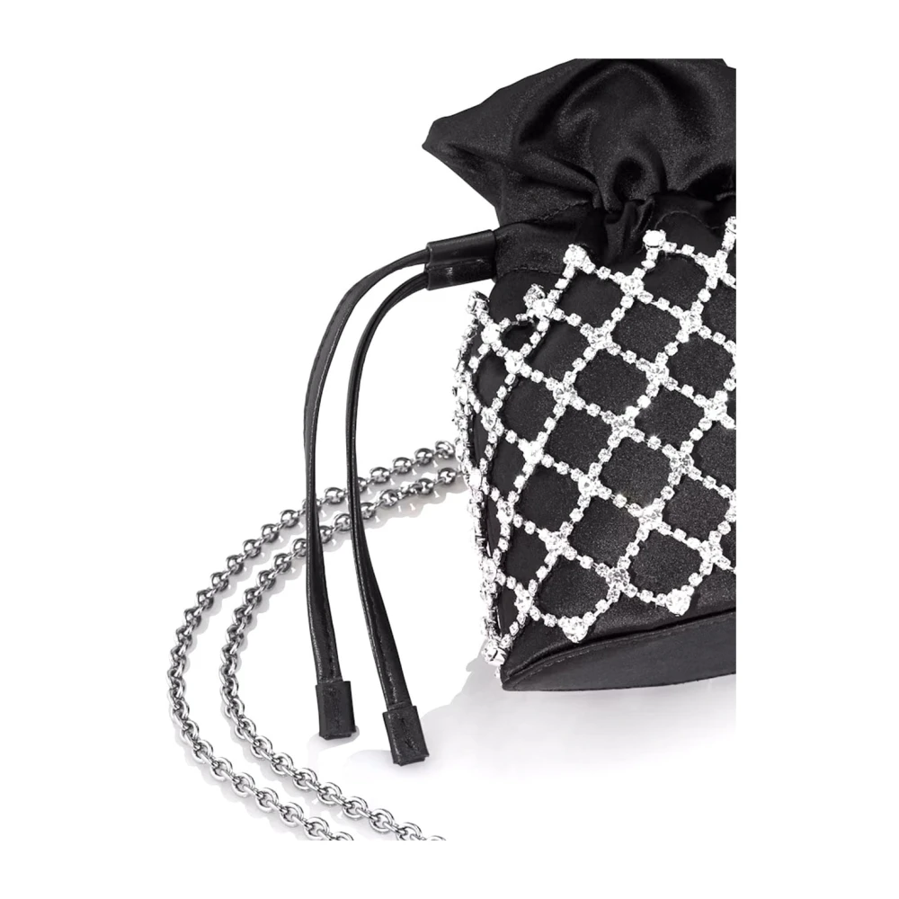 Aquazzura Zwarte Clutch Tas Black Dames