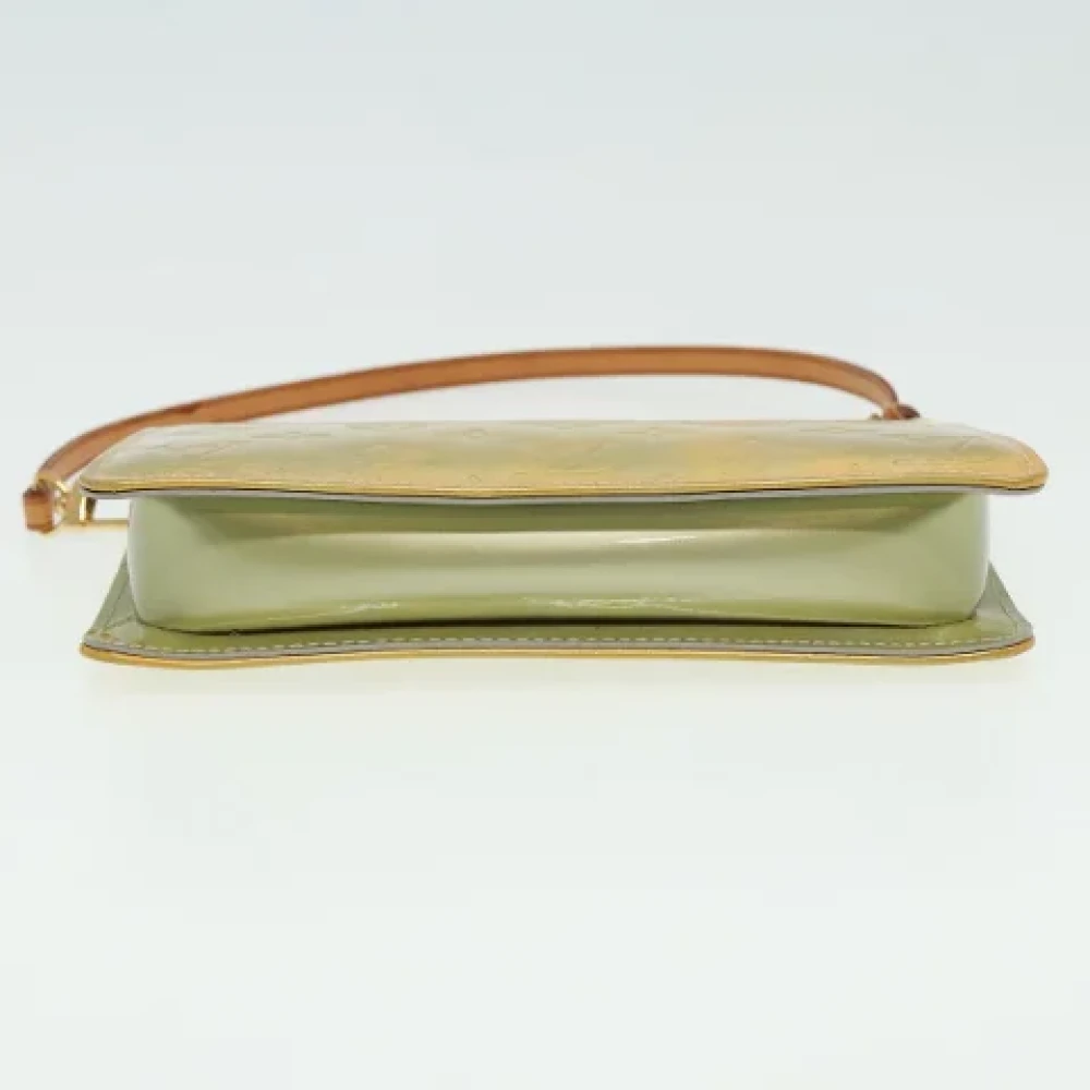 Louis Vuitton Vintage Pre-owned Leather pouches Green Dames