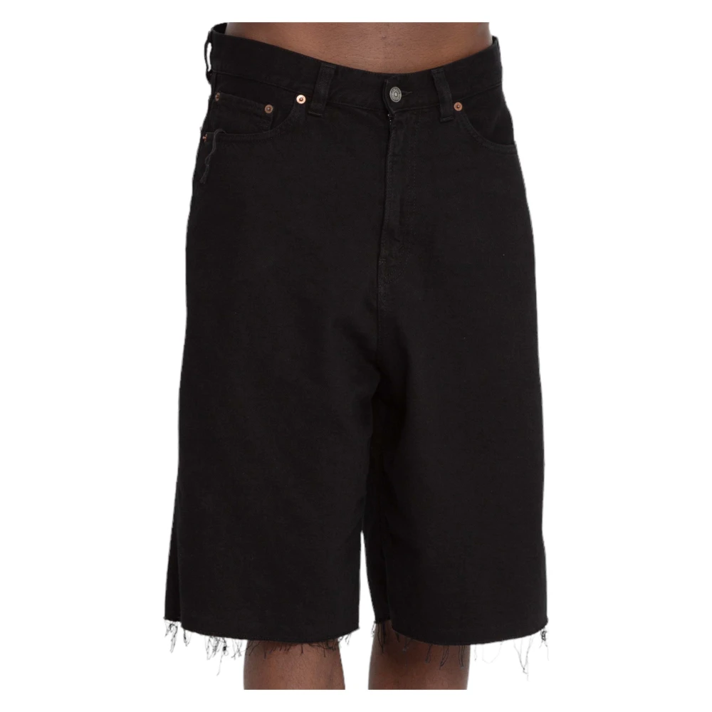Haikure Jo Denim Shorts Black Heren
