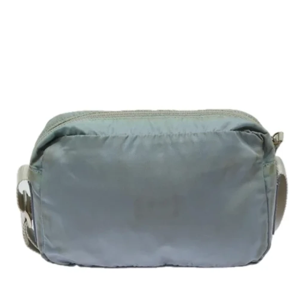 Prada Vintage Pre-owned Fabric prada-bags Blue Dames
