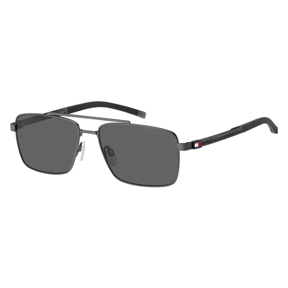 Tommy Hilfiger Men's Gray Sunglasses, 58 Mm, Sunglasses