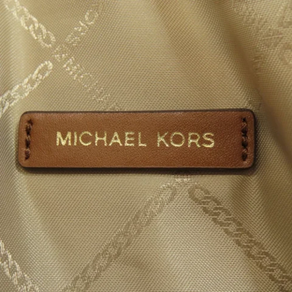 Michael Kors Pre-owned Plastic shoulder-bags White Dames
