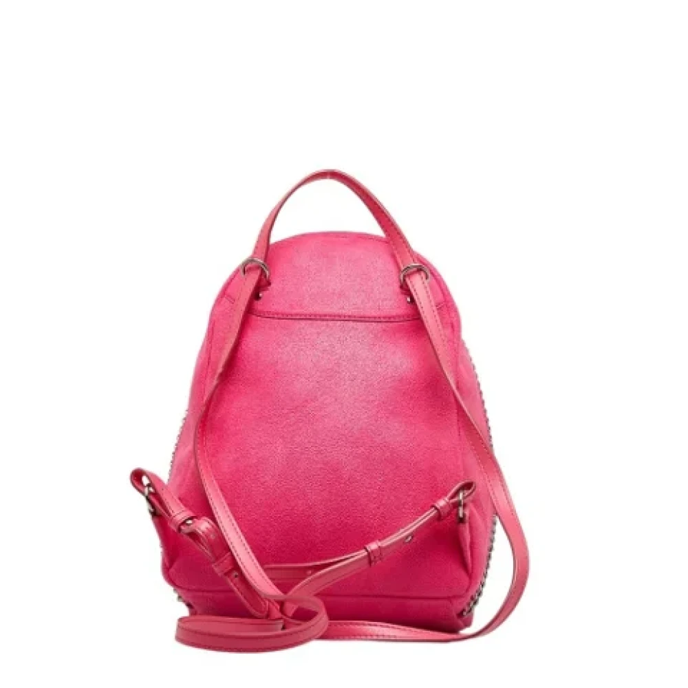 Stella McCartney Pre-owned Polyester shoulder-bags Pink Dames