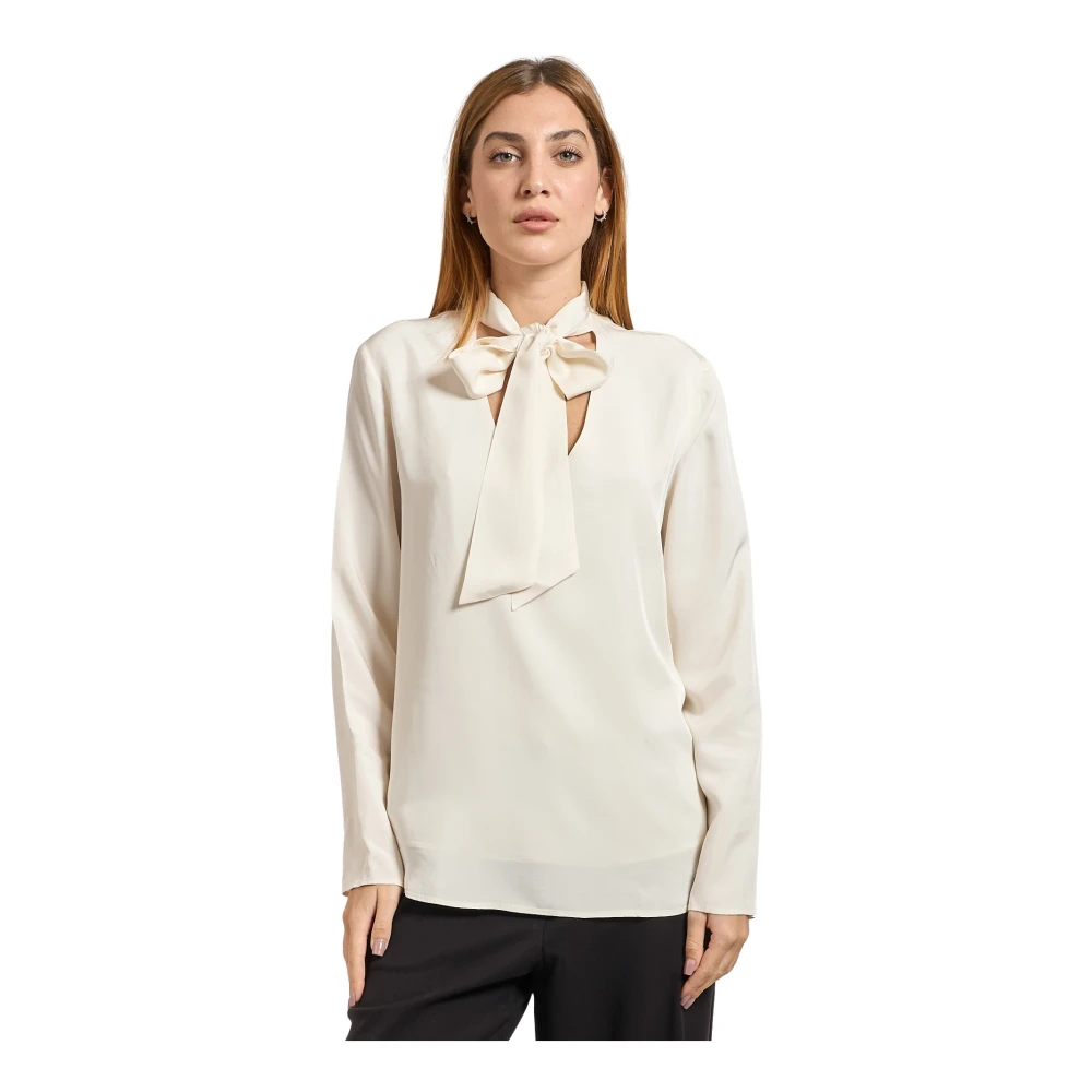 Armani Exchange Damen Weiß Blusen & Hemden, Sgröße: