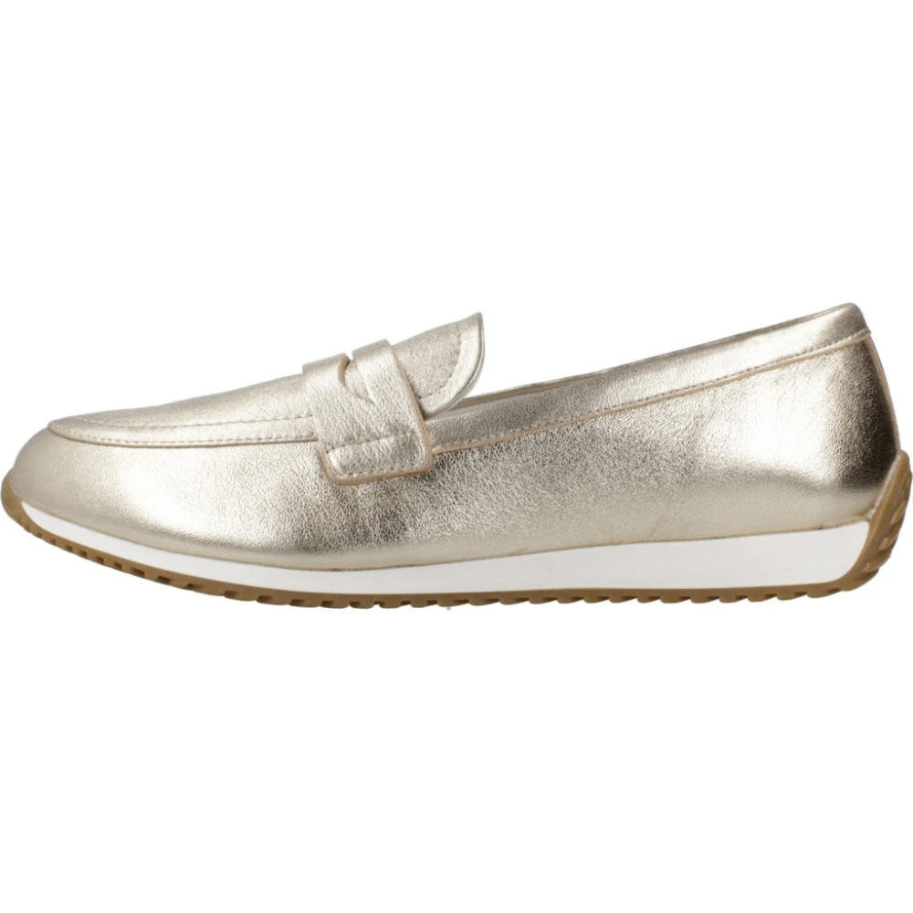 Geox Casual Slip-On Skor Yellow, Dam