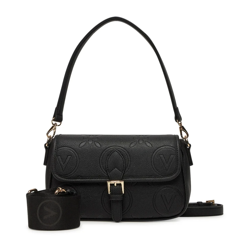 Valentino By Mario Valentino Women's Black Samba Re Shoulder Bag