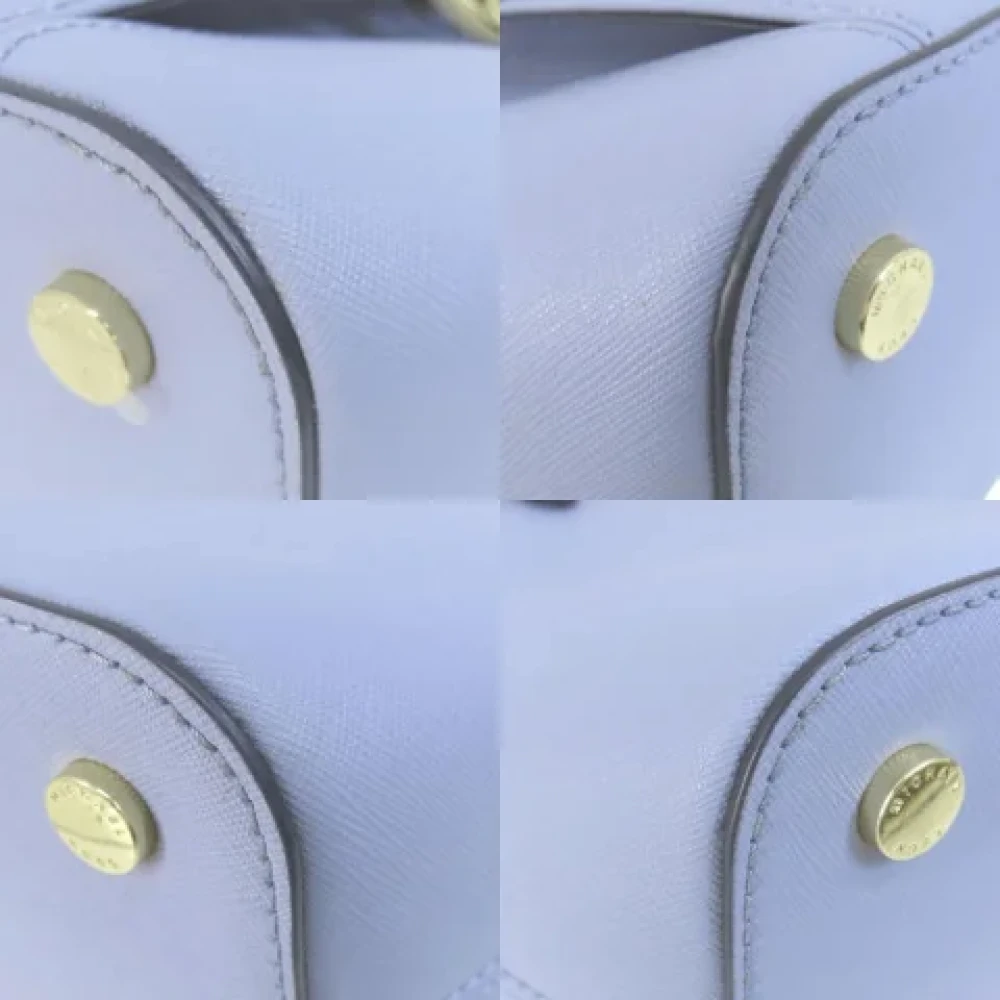 Michael Kors Pre-owned Leather totes Blue Dames