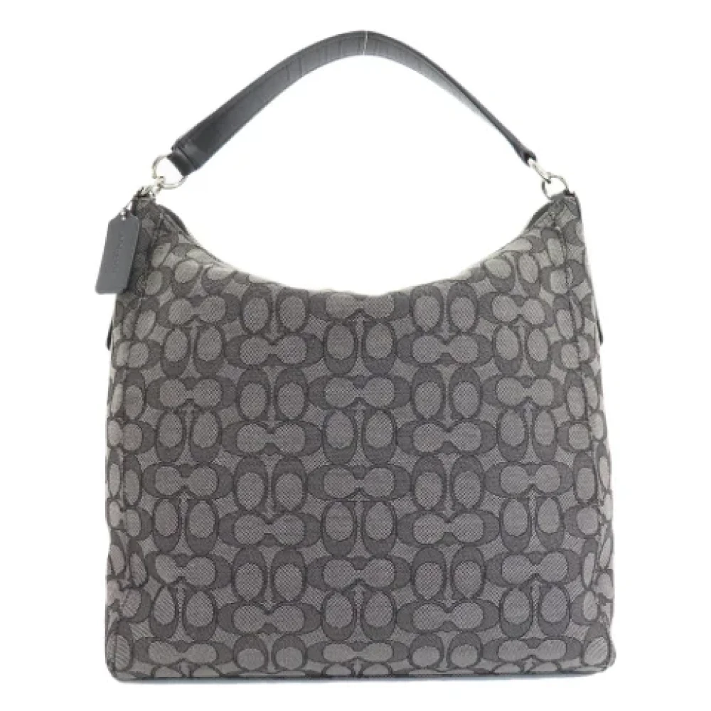 Coach Pre-owned Fabric handbags Black Dames