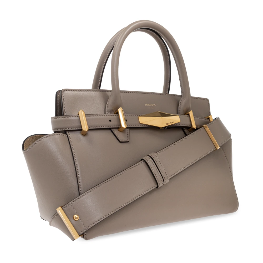 Jimmy Choo Handtas Diamant Klein Beige Dames