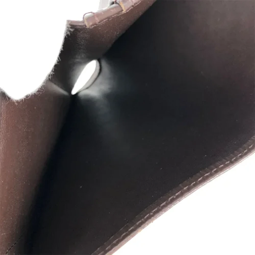 Louis Vuitton Vintage Pre-owned Leather wallets Brown Dames