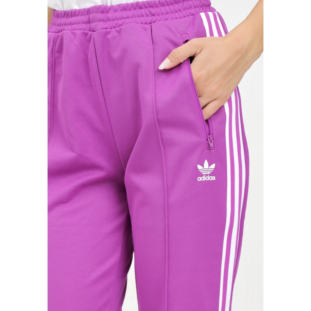 adidas Originals Sportieve Beckenbauer Paarse Damesbroek Purple Dames