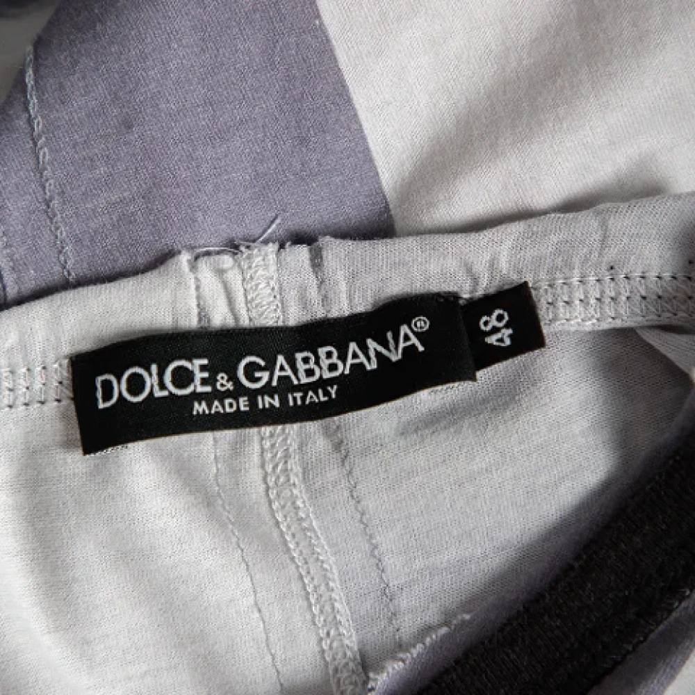 Dolce & Gabbana Pre-owned Cotton tops Multicolor Dames