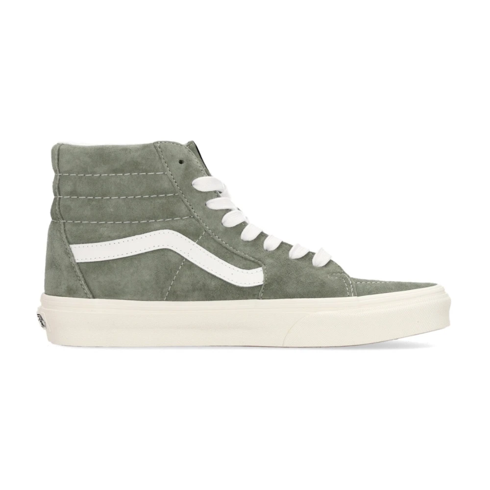 Vans Schaduw Hoge Top Varkenssuède Schoenen Heren Schoenen Groen