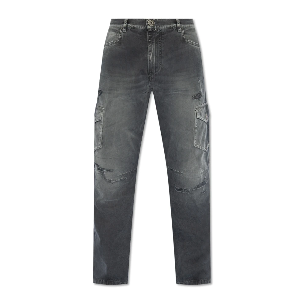Jeans > Loose-fit Jeans - - Balmain - Modalova