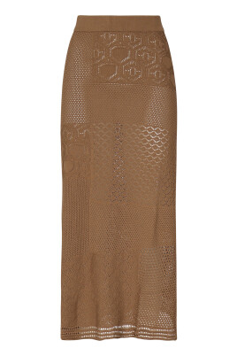 geometric-floral-skirt-with-side-slit