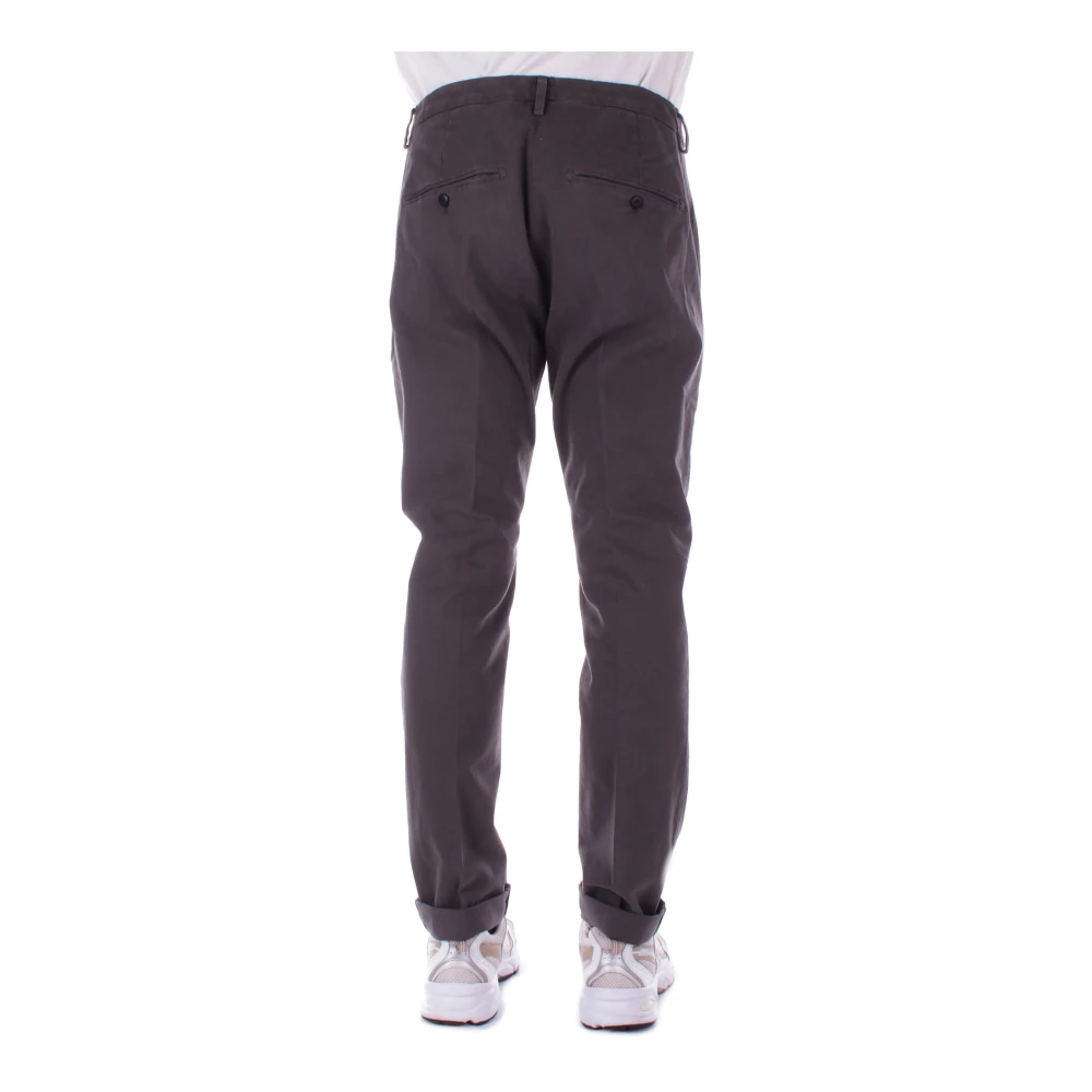 Dondup Bruine broek met ritssluiting Brown Heren