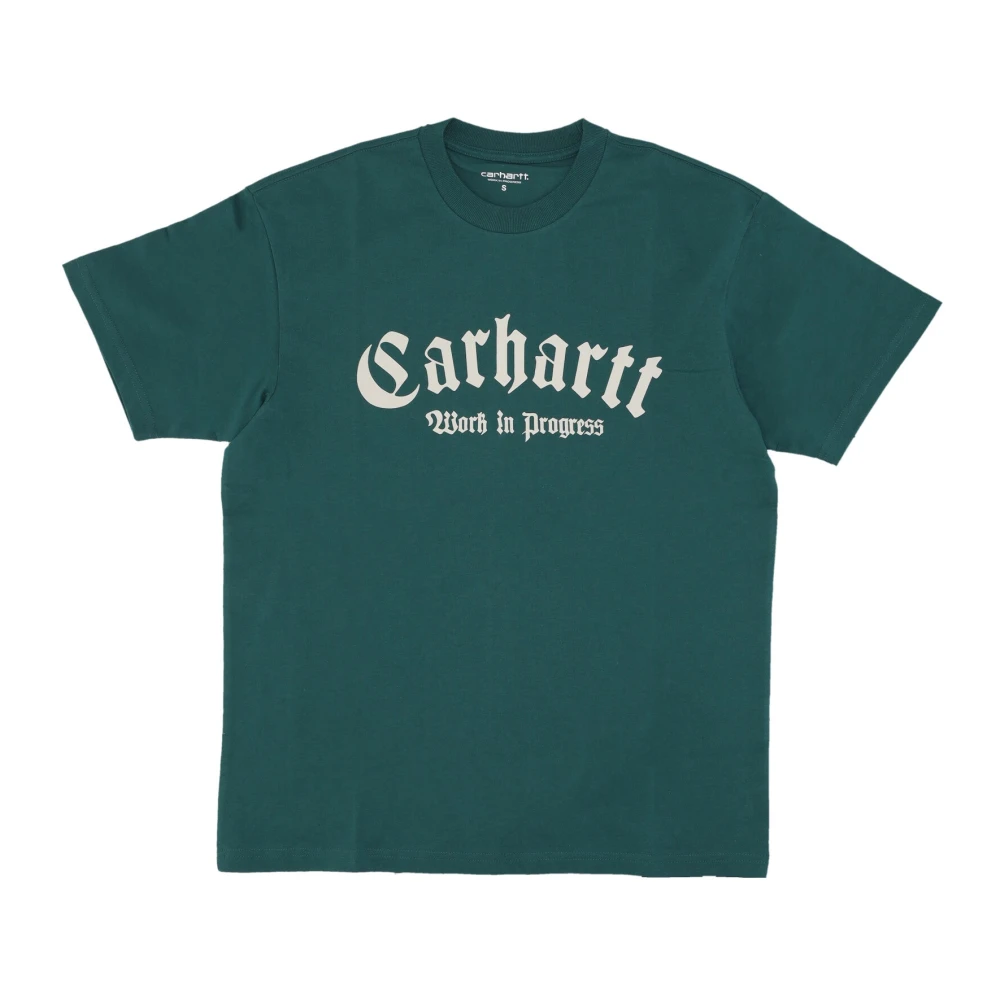 Carhartt WIP Shortsleeve Onyx T-shirt T-shirts Heren chervil wax maat: XL beschikbare maaten:S M XL