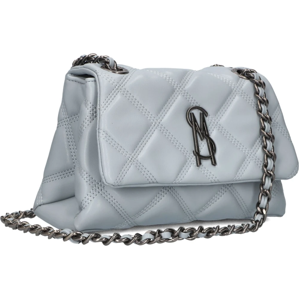 Steve Madden Grijze Lederlook Schoudertas Bvolturi Gray Dames