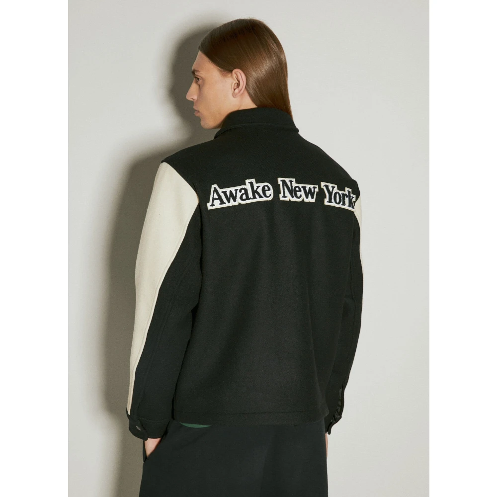 Awake NY Jackets Black Heren