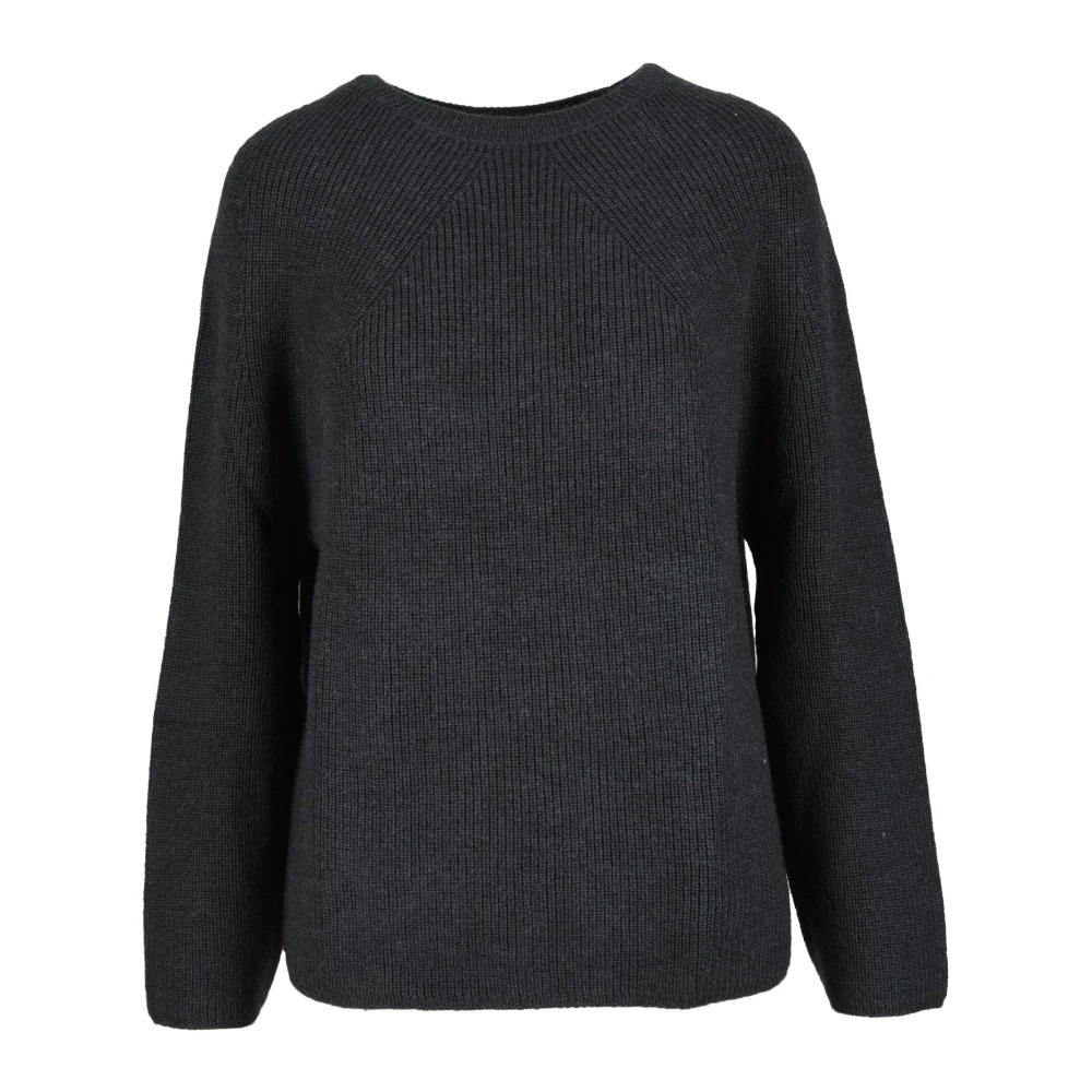 Max Mara Vrije tijd Wol Trui Black Dames