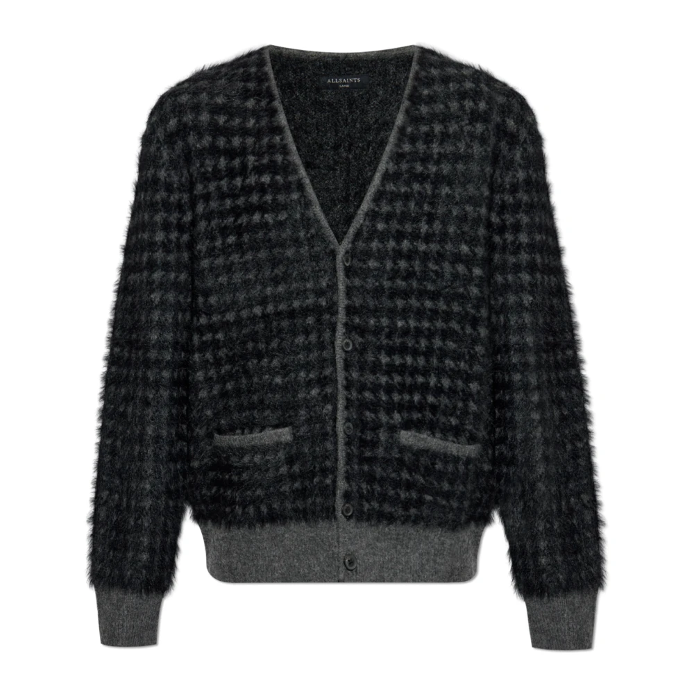 AllSaints Cardigan Edgar Gray Heren