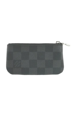 Pre-owned Damier Graphite Coin Case