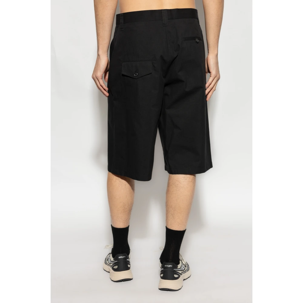 Moschino Shorts met zakken Black Heren