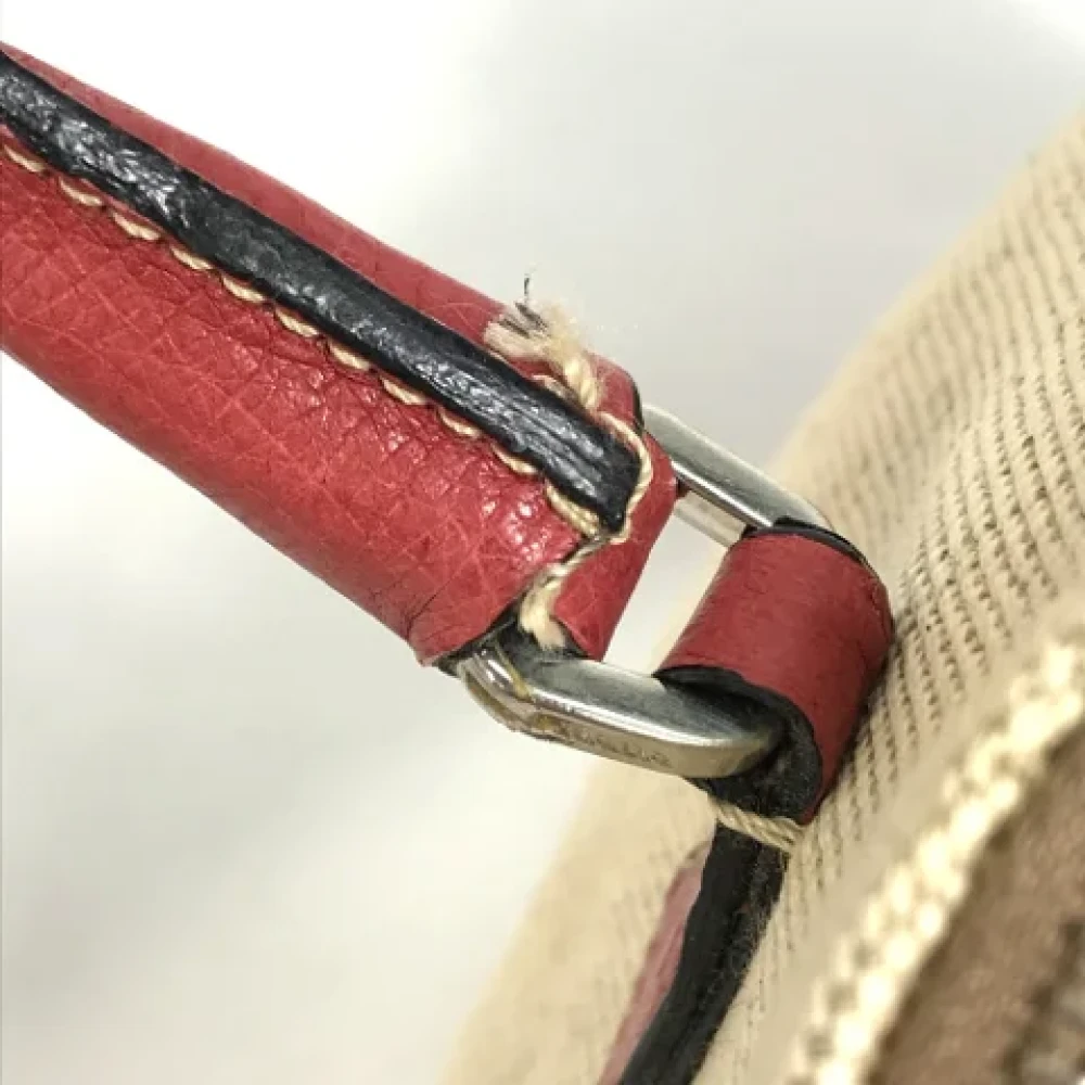 Prada Vintage Pre-owned Fabric prada-bags Beige Dames