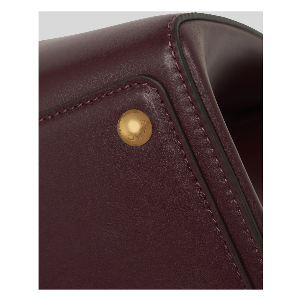 ETRO Iconische Vela Media Leren Tas Brown Dames