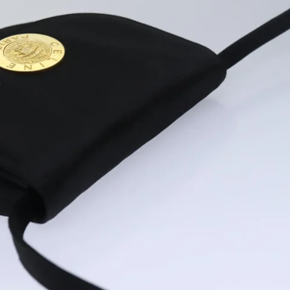 Celine Vintage Pre-owned Nylon celine-bags Black Dames