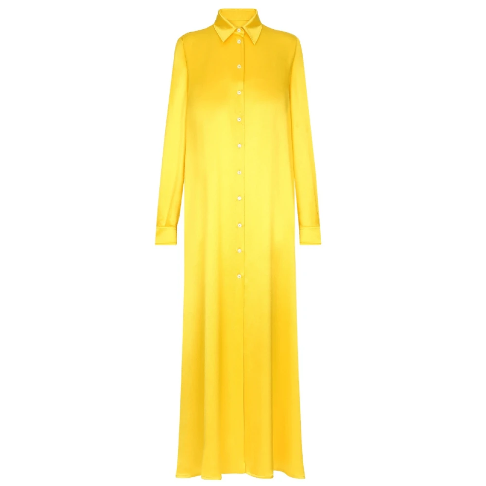Dolce & Gabbana Shirt Dresses Yellow Dames
