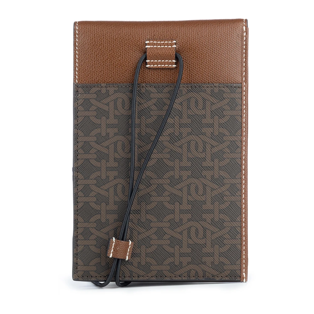 Bally Stijlvolle Portemonnee Brown Heren
