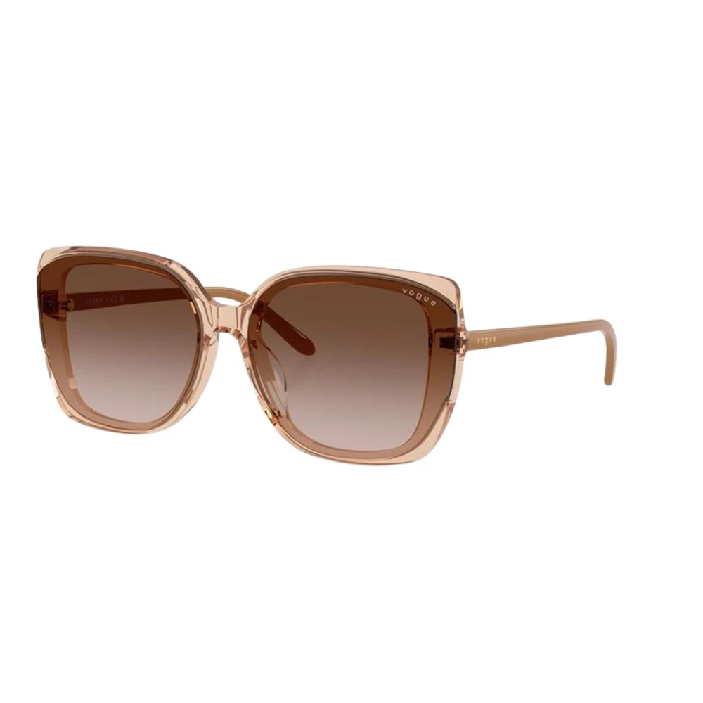 Vogue Eyewear Woman Sunglass VO5684SD - Frame color: Transparent Light Brown, Lens color: Gradient Dark Brown - Image 3