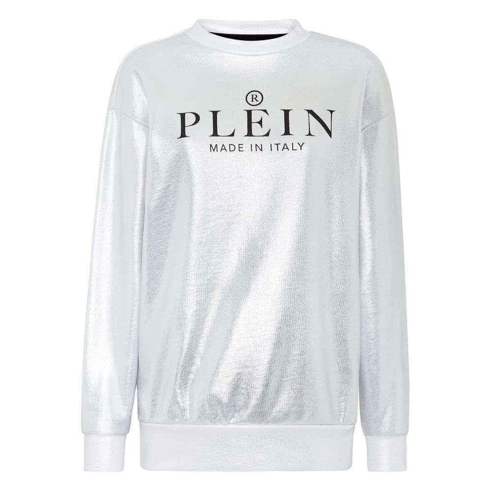 Philipp Plein Donna Grigio - Iconic Plein Sweatshirt - Sweatshirts & Hoodies - L