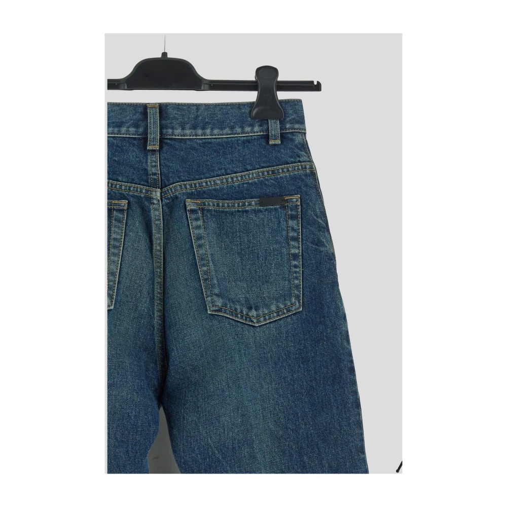 Saint Laurent Clyde Jeans Blue Dames