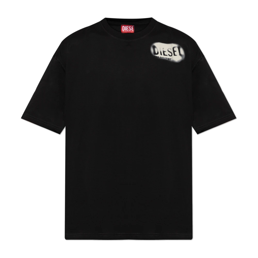 Diesel Uomo Nero Top, S, New,