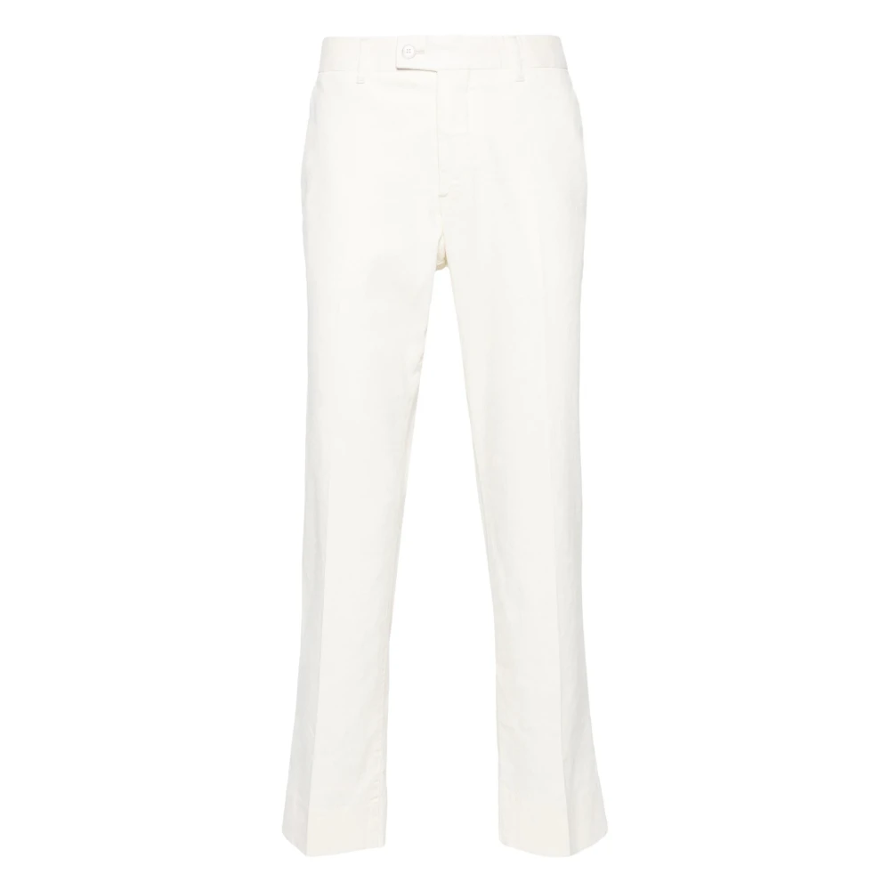 J.Lindeberg Vit Linne Stretch Casual Byxor White, Herr