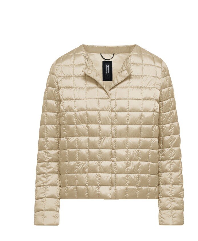 doudoune-legere-en-nylon-brillant-a-col-rond