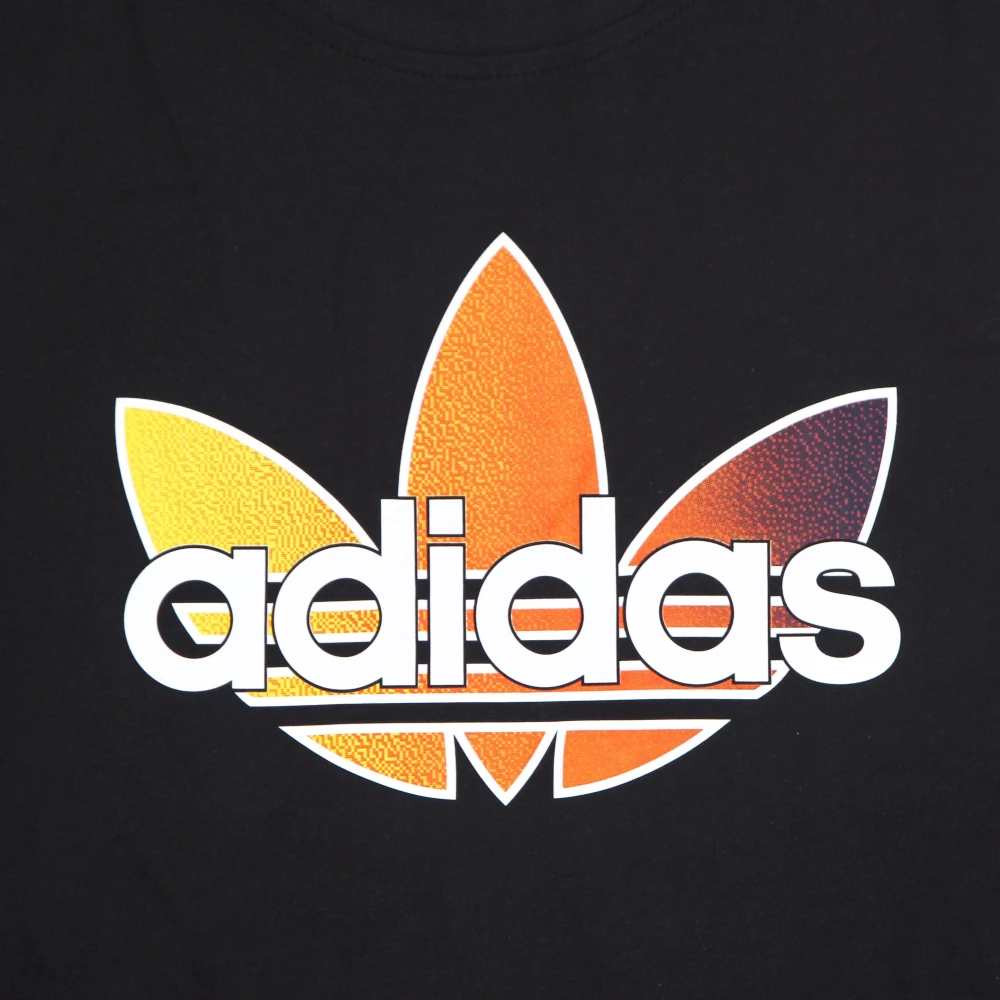 Adidas Sport Grafisch T-shirt Zwart Multi Black Heren