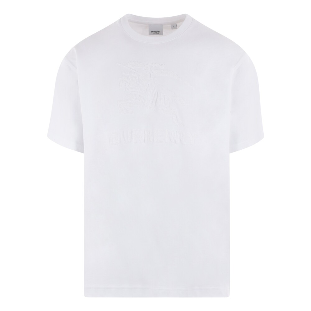 Camiseta burberry blanca hot sale