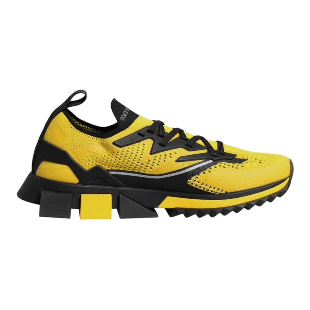Dolce & Gabbana Uomo Giallo Sorrento Sport Stretch Sneakers