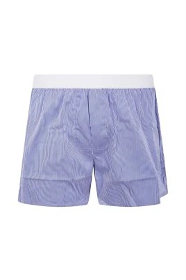 Striped Poplin Stretch Boxer