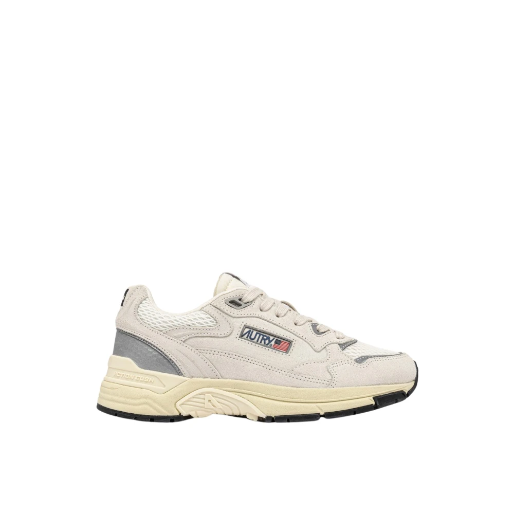 Autry Women's Beige Sneakers, 8 Uk, Hyperway Trainers