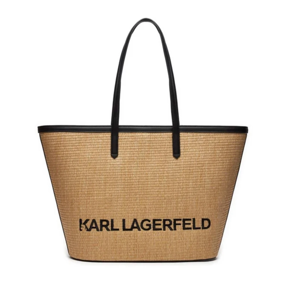 Karl Lagerfeld FOX Handtas Shopper Beige Dames